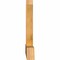 Ekena Millwork Portland Rough Sawn Timber Gable Bracket, Western Red Cedar, 72"W x 33"H x 4"D x 6"F, 11/12 Pitch GBW072X33X0406POR00RWR - alternate 3